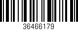 Código de barras (EAN, GTIN, SKU, ISBN): '36466179'