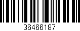 Código de barras (EAN, GTIN, SKU, ISBN): '36466187'