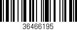 Código de barras (EAN, GTIN, SKU, ISBN): '36466195'
