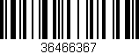 Código de barras (EAN, GTIN, SKU, ISBN): '36466367'
