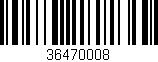 Código de barras (EAN, GTIN, SKU, ISBN): '36470008'