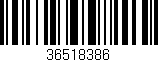 Código de barras (EAN, GTIN, SKU, ISBN): '36518386'