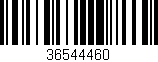 Código de barras (EAN, GTIN, SKU, ISBN): '36544460'