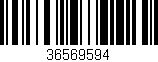 Código de barras (EAN, GTIN, SKU, ISBN): '36569594'