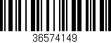 Código de barras (EAN, GTIN, SKU, ISBN): '36574149'