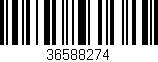 Código de barras (EAN, GTIN, SKU, ISBN): '36588274'