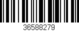Código de barras (EAN, GTIN, SKU, ISBN): '36588279'