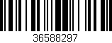 Código de barras (EAN, GTIN, SKU, ISBN): '36588297'