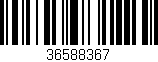 Código de barras (EAN, GTIN, SKU, ISBN): '36588367'
