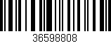 Código de barras (EAN, GTIN, SKU, ISBN): '36598808'