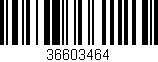 Código de barras (EAN, GTIN, SKU, ISBN): '36603464'