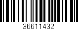 Código de barras (EAN, GTIN, SKU, ISBN): '36611432'