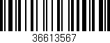 Código de barras (EAN, GTIN, SKU, ISBN): '36613567'