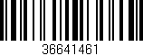 Código de barras (EAN, GTIN, SKU, ISBN): '36641461'
