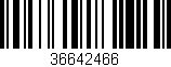 Código de barras (EAN, GTIN, SKU, ISBN): '36642466'