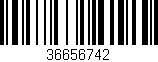 Código de barras (EAN, GTIN, SKU, ISBN): '36656742'