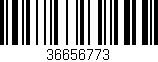 Código de barras (EAN, GTIN, SKU, ISBN): '36656773'