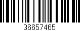 Código de barras (EAN, GTIN, SKU, ISBN): '36657465'