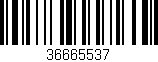 Código de barras (EAN, GTIN, SKU, ISBN): '36665537'