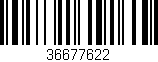 Código de barras (EAN, GTIN, SKU, ISBN): '36677622'