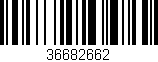 Código de barras (EAN, GTIN, SKU, ISBN): '36682662'