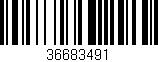 Código de barras (EAN, GTIN, SKU, ISBN): '36683491'