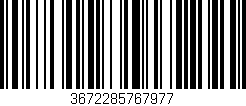 Código de barras (EAN, GTIN, SKU, ISBN): '3672285767977'