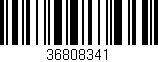 Código de barras (EAN, GTIN, SKU, ISBN): '36808341'