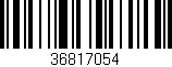 Código de barras (EAN, GTIN, SKU, ISBN): '36817054'