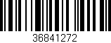 Código de barras (EAN, GTIN, SKU, ISBN): '36841272'