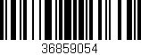 Código de barras (EAN, GTIN, SKU, ISBN): '36859054'