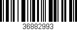 Código de barras (EAN, GTIN, SKU, ISBN): '36882993'