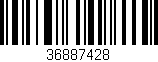 Código de barras (EAN, GTIN, SKU, ISBN): '36887428'