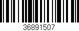 Código de barras (EAN, GTIN, SKU, ISBN): '36891507'