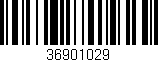 Código de barras (EAN, GTIN, SKU, ISBN): '36901029'