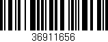 Código de barras (EAN, GTIN, SKU, ISBN): '36911656'