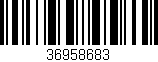 Código de barras (EAN, GTIN, SKU, ISBN): '36958683'