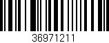 Código de barras (EAN, GTIN, SKU, ISBN): '36971211'