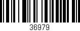Código de barras (EAN, GTIN, SKU, ISBN): '36979'
