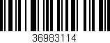 Código de barras (EAN, GTIN, SKU, ISBN): '36983114'
