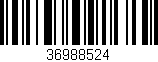 Código de barras (EAN, GTIN, SKU, ISBN): '36988524'