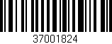 Código de barras (EAN, GTIN, SKU, ISBN): '37001824'