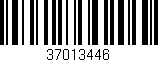 Código de barras (EAN, GTIN, SKU, ISBN): '37013446'