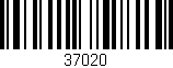 Código de barras (EAN, GTIN, SKU, ISBN): '37020'