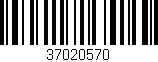 Código de barras (EAN, GTIN, SKU, ISBN): '37020570'