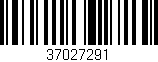 Código de barras (EAN, GTIN, SKU, ISBN): '37027291'