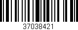 Código de barras (EAN, GTIN, SKU, ISBN): '37038421'