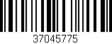 Código de barras (EAN, GTIN, SKU, ISBN): '37045775'