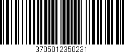 Código de barras (EAN, GTIN, SKU, ISBN): '3705012350231'
