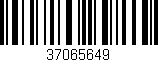 Código de barras (EAN, GTIN, SKU, ISBN): '37065649'